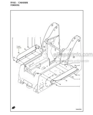 Photo 11 - Gehl R165 Parts Manual Skid-Steer Loader 50940205