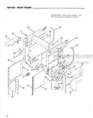 Photo 7 - Gehl G Series 8 Service Parts Manual Running Gear 906694