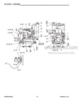 Photo 6 - Gehl 521 Parts Manual Wheel Loader 909882