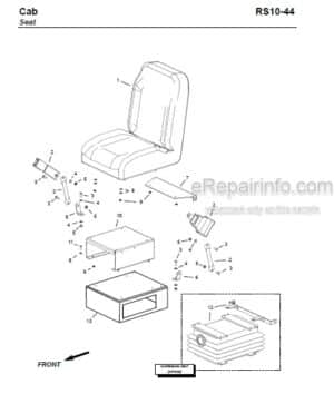 Photo 7 - Gehl HL2500 Service Parts Manual Loader 901213