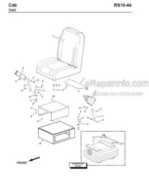 Photo 3 - Gehl RS10-44 Parts Manual Telescopic Handler 913321