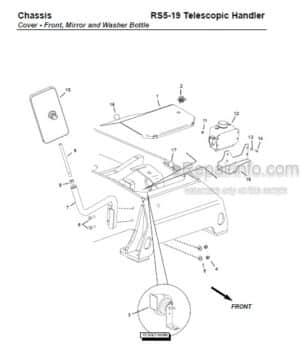 Photo 7 - Gehl HA1210 Service Parts Manual Hay Attachment 903394[S]