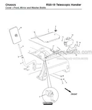 Photo 5 - Gehl RS5-19 Parts Manual Telescopic Handler 913259