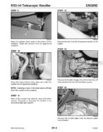 Photo 2 - Gehl RS5-34 RS6-34 Service Manual Telescopic Handler 913241