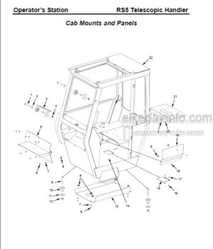 Photo 7 - Gehl HA1240 Parts Manual Hay Attachment 908142