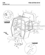 Photo 2 - Gehl RS6-42 RS8-42 RS8-44 Parts Manual Telescopic Handler 913273