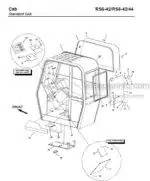 Photo 2 - Gehl RS6-42 RS8-42 RS8-44 Parts Manual Telescopic Handler 913273
