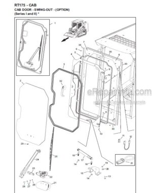 Photo 7 - Gehl HL2500A Service Parts Manual Loader 901572