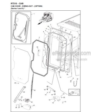 Photo 7 - Gehl HL360 Service Parts Manual Loader 902572