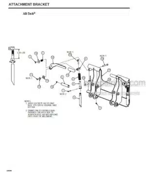 Photo 6 - Gehl SL1640L SL1640L EU Parts Manual Skid Steer Loader 917374