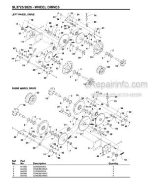 Photo 6 - Gehl 721 Parts Manual Wheel Loader 909886