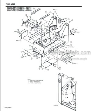 Photo 7 - Gehl SL1640L SL1640L EU Parts Manual Skid Steer Loader 917374