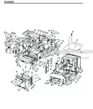 Photo 3 - Gehl SL7810E Sl7810E-EU Parts Manual Skid-Steer Loader 917222