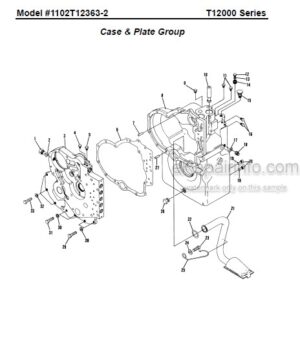 Photo 6 - Gehl 272 292 Parts Manual Mini Excavator 908540