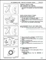 Photo 2 - Mitsibishi 4G1-EW Workshop Manual Engine PWEE9520-F