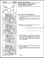 Photo 2 - Mitsubishi 4D65 4D68 Workshop Manual Engine PWEE9073-C