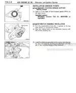 Photo 2 - Mitsubishi 4G6-EW Series Workshop Manual Engine PWEE9616