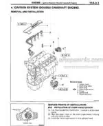 Photo 5 - Mitsubishi 4G9 Series Workshop Manual Engine PWEE9101-E