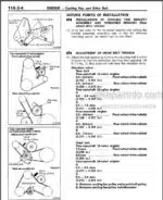 Photo 2 - Mitsubishi 6G7 Engine Series Up To 2001 And From 2002 Workshop Manual PWEE9061-I