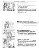 Photo 2 - Mitsubishi F8QT Workshop Manual Engine PWEE9602