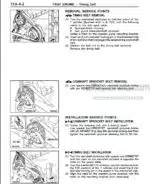 Photo 2 - Mitsubishi F8QT Workshop Manual Engine PWEE9602