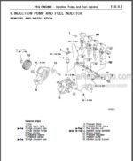 Photo 5 - Mitsubishi F9Q Series Workshop Manual Engine PWEE0001-A