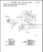 Photo 5 - Mitsubishi F9Q Series Workshop Manual Engine PWEE0001-A