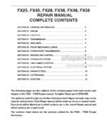 Photo 4 - New Holland FX25 FX45 FX28 FX38 FX48 FX58 Repair Manual Forage Harvester 87051246