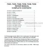 Photo 4 - New Holland FX25 FX45 FX28 FX38 FX48 FX58 Repair Manual Forage Harvester 87051246