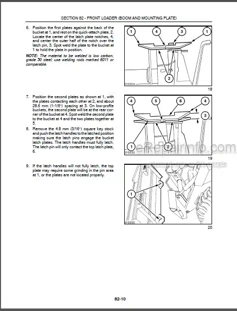 Photo 1 - New Holland LS160 LS170 Repair Manual Skid Steers  87036983