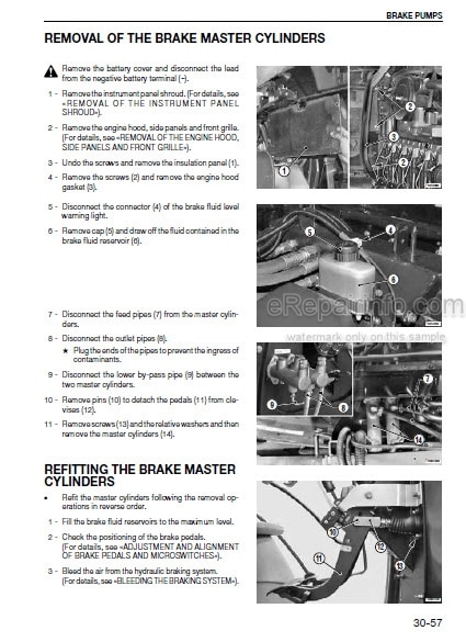 Photo 1 - Same Rubin 160 Rubin 180 Rubin 200 Workshop Manual Tractor