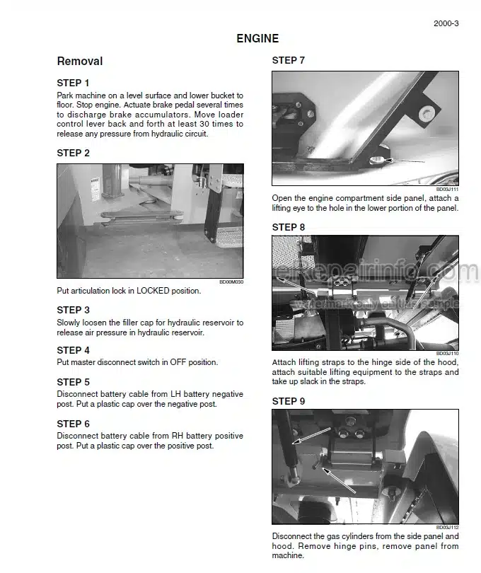 Photo 1 - Case New Holland LW110.B Service Manual Wheel Loader 6-72402