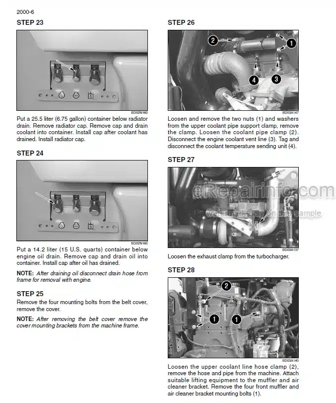 Photo 1 - Case New Holland LW170.B 668TM2 668TAE4 Service Manual Wheel Loader Engine 6-49712