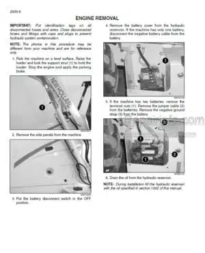 Photo 7 - Case 3050 Service Manual Grain Header 47705653