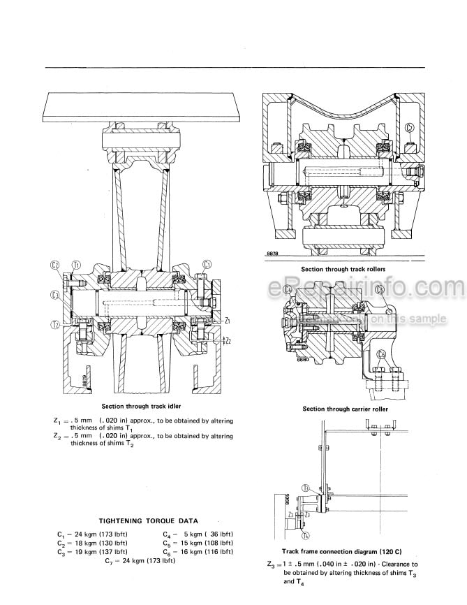 Photo 1 - Fiat 90C 120C Workshop Manual Tractor 06910276