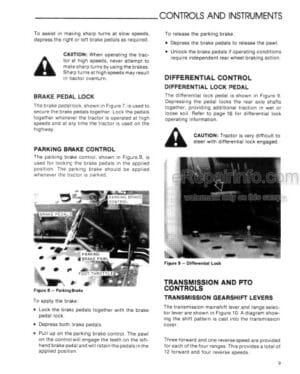 Photo 7 - Ford 1300 Operators Manual Tractor 42130011