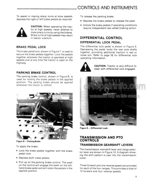 Photo 1 - Ford 1900 Operators Manual Tractor 42190011