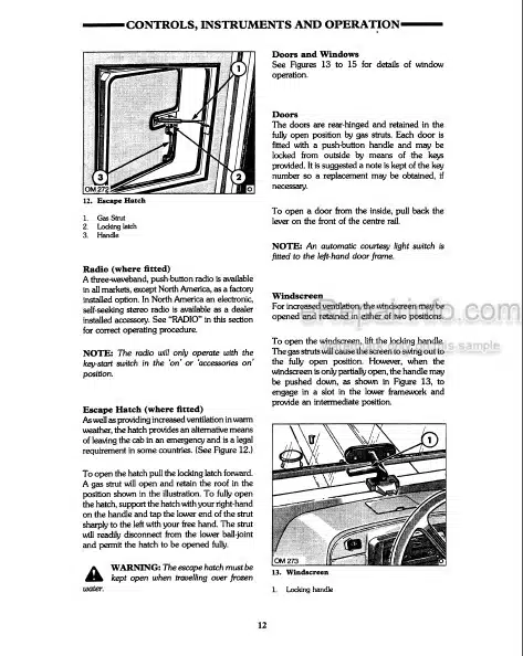 Photo 1 - Ford 2910 3910 4110 4610II Operators Manual Tractor 42291040