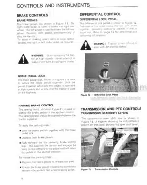 Photo 7 - Ford 1700 Operators Manual Tractor 42170011