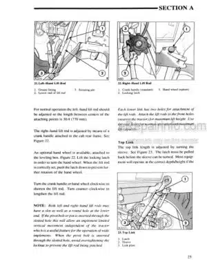 Photo 8 - Ford 3430 3930 4630 5030 Operators Manual Tractor And Supplement Tractors With Cab