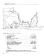 Photo 5 - Ford 5550 Operators Manual Tractor Loader Backhoe 42555010