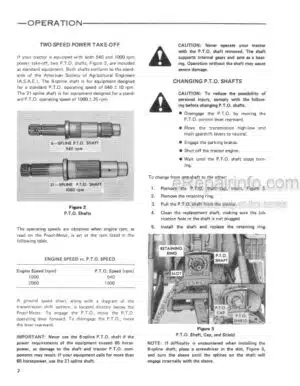 Photo 9 - Ford 7000 Operators Manual And Row Crop Supplement Tractor