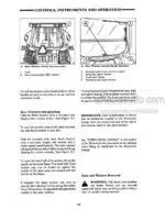 Photo 2 - Ford 8210 Operators Manual And Supplement Tractor With Electro-Link Hydraulic Control 42821012