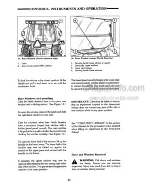 Photo 9 - Ford 8210 Operators Manual And Supplement Tractor With Electro-Link Hydraulic Control 42821012
