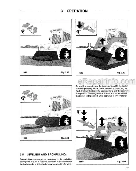 Photo 1 - Ford CL25 Operators Manual Compact Loader