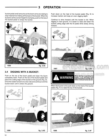 Photo 1 - Ford CL35 CL45 Operators Manual Compact Loader 42003520