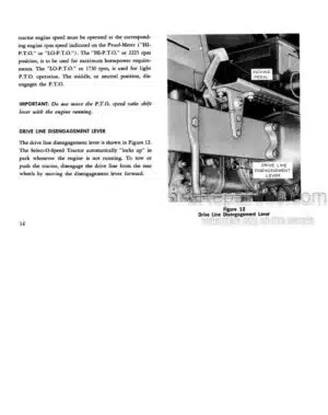 Photo 6 - Ford TW-25 TW-35 Operators Manual Tractor