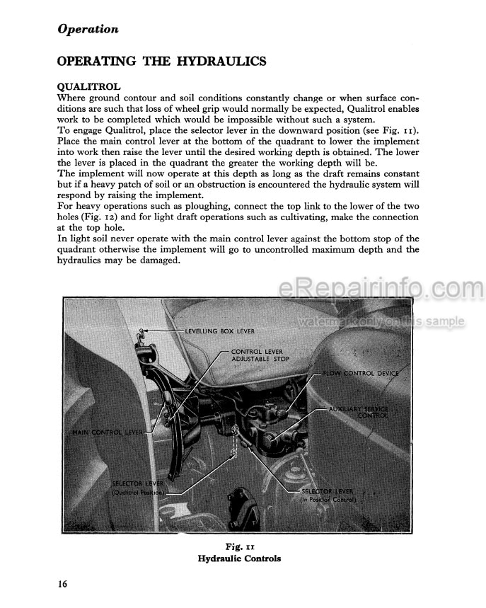 Photo 1 - Ford Dexta New Super Dexta Operators Manual Tractor 42882000