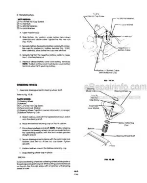 Photo 8 - Ford L8 LT12 Operators Manual Lawn Tractor 42640840