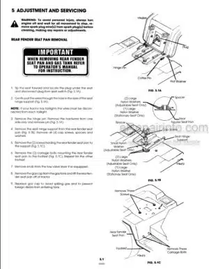 Photo 6 - Ford 7530 Operators Manual And Operators Manual Supplement Cold Starting Aid Operation High Clearance Tractor